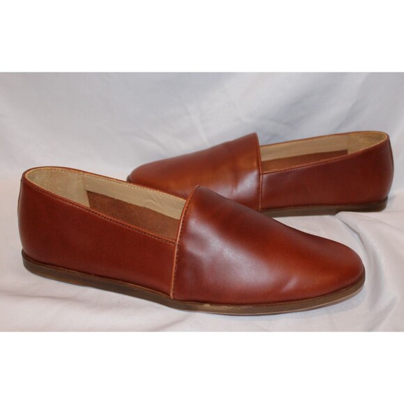 NISOLO MEN\'S ALEJANDRO LEATHER SLIP ON SHOES BRANDY NEW‎ $180 main image 5